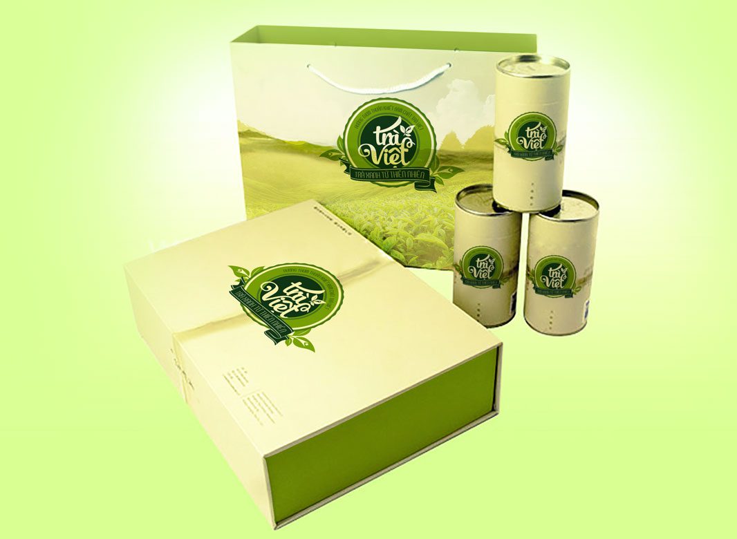 Thiết kế bao bì trà ấn tượng
