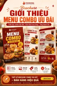 Brochure giới thiệu combo ưu đại