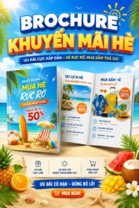 Brochure khuyến mãi hè