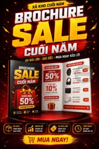 Brochure sale cuối năm