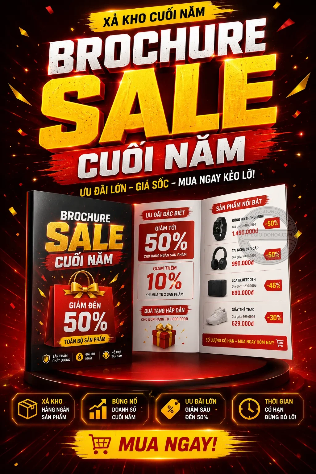 Brochure sale cuối năm