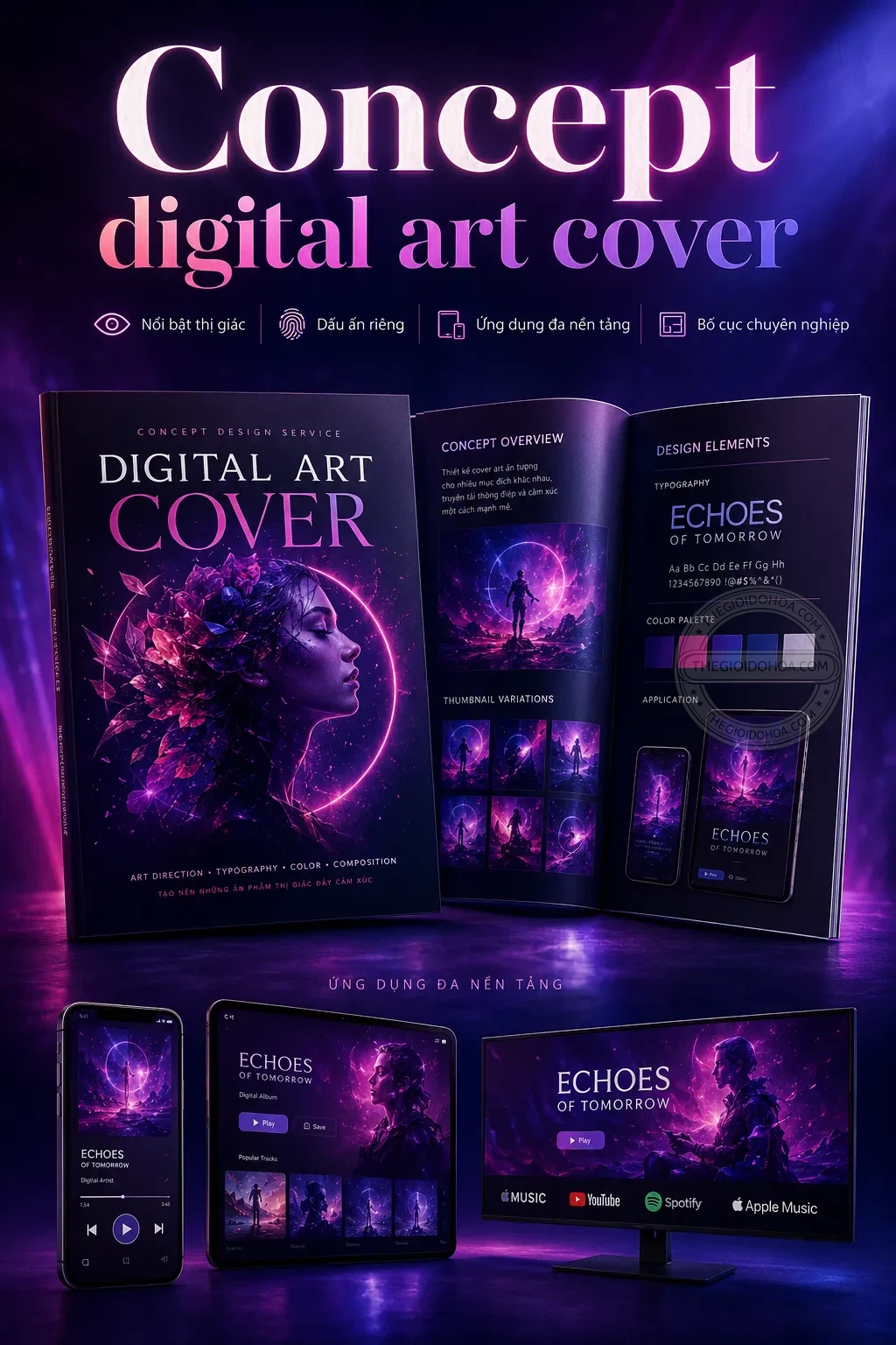 Concept digital art cover