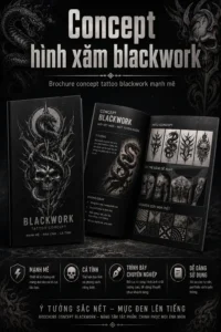 Concept hình xăm blackwork