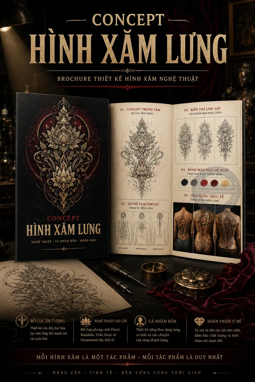 Concept hình xăm lưng