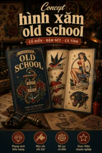 Concept hình xăm old school