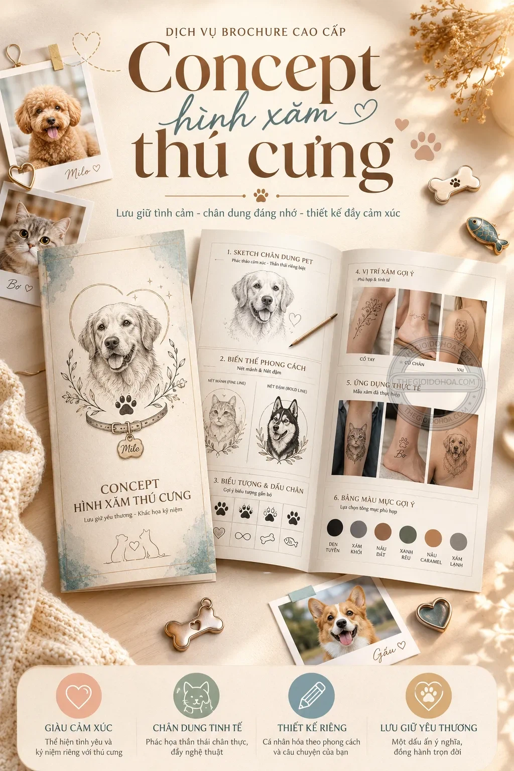 Concept hình xăm thu cung