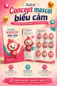 Concept mascot bieu cam