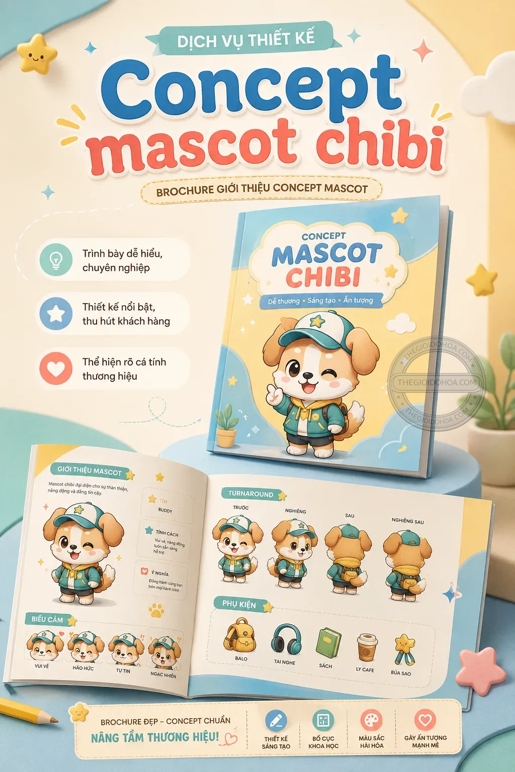 Concept mascot chibi