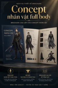 Concept nhãn vật full body