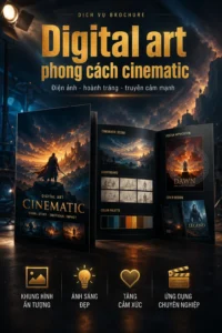 Digital art phong cách cinematic