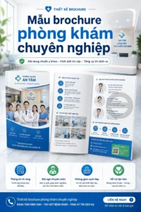 Mẫu brochure phong kham chuyen nghiệp