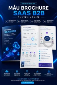 Mẫu brochure saas B2B chuyen nghiệp