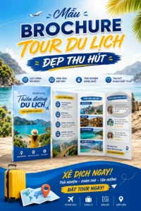 Mẫu brochure tour du lich đẹp thu hut