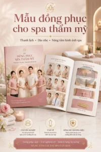 Mẫu dong phuc cho spa tham my