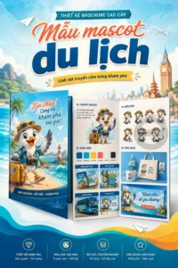 Mẫu mascot du lich