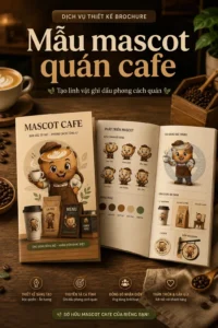 Mẫu mascot quan cafe