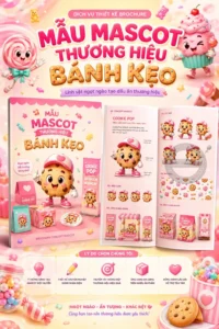 Mẫu mascot thương hiệu banh keo