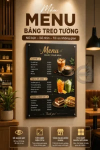 Mẫu menu bang treo tuong