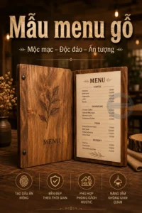 Mẫu menu go