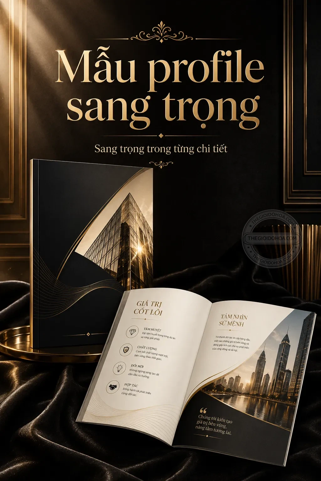 Mẫu profile sang trong