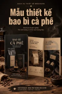 Mẫu thiet ke bao bì cá phe