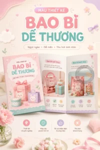 Mẫu thiet ke bao bì de thương