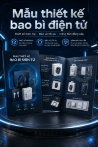 Mẫu thiet ke bao bì diện tu