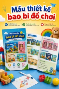 Mẫu thiet ke bao bì do choi