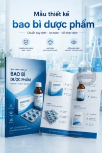Mẫu thiet ke bao bì duoc phẩm