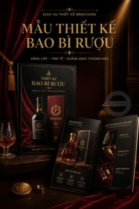 Mẫu thiet ke bao bì ruou