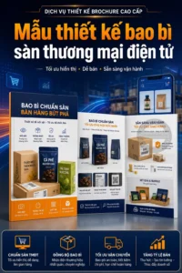 Mẫu thiet ke bao bì sản thương mãi diện tu