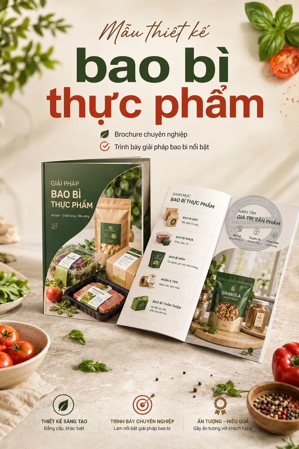 Mẫu thiet ke bao bì thuc phẩm