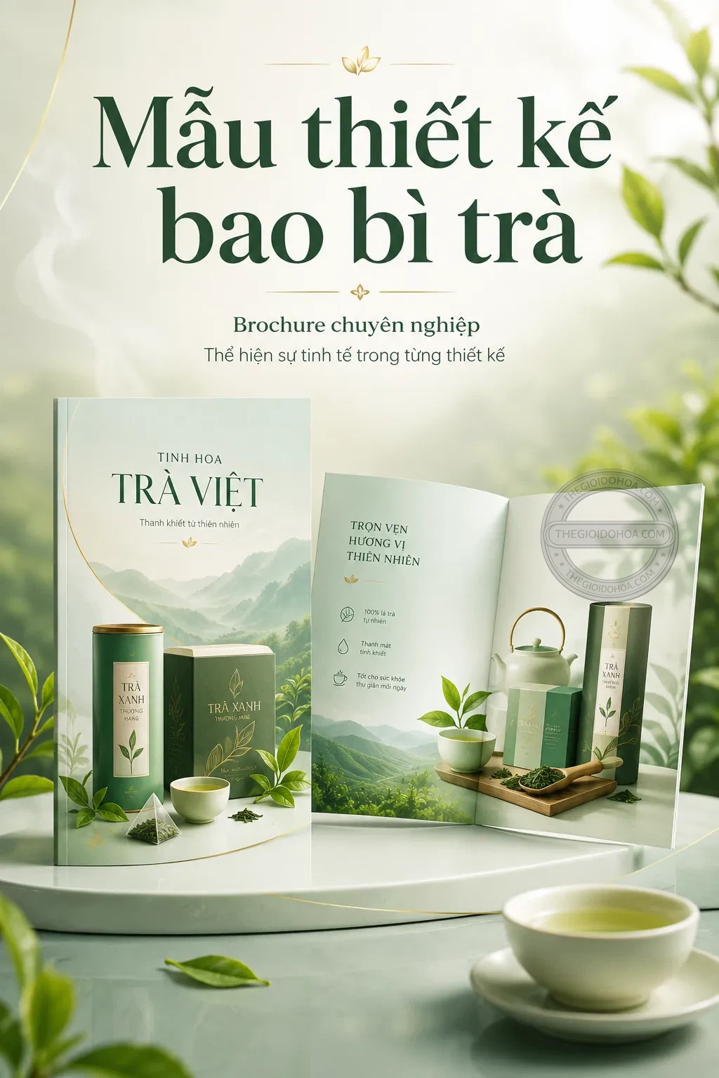 Mẫu thiet ke bao bì tra