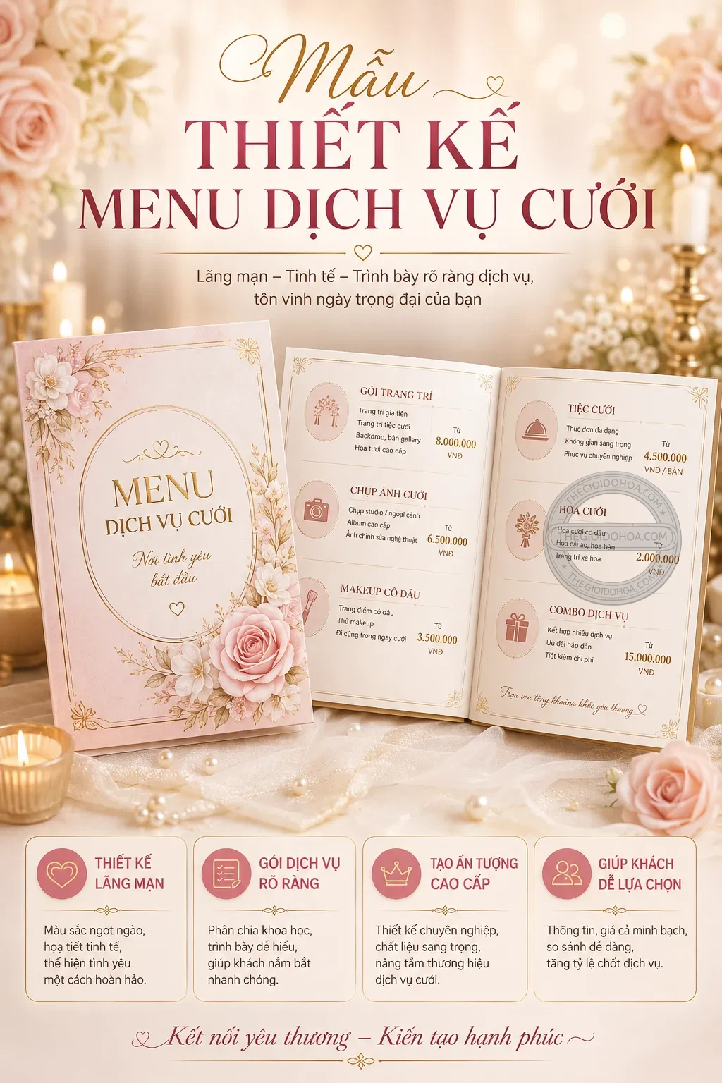 Mẫu thiet ke menu dịch vụ cuối