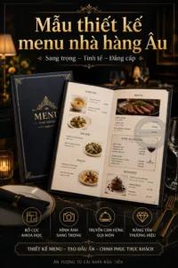 Mẫu thiet ke menu nha hang au