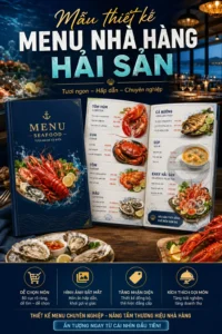 Mẫu thiet ke menu nha hang hai sản