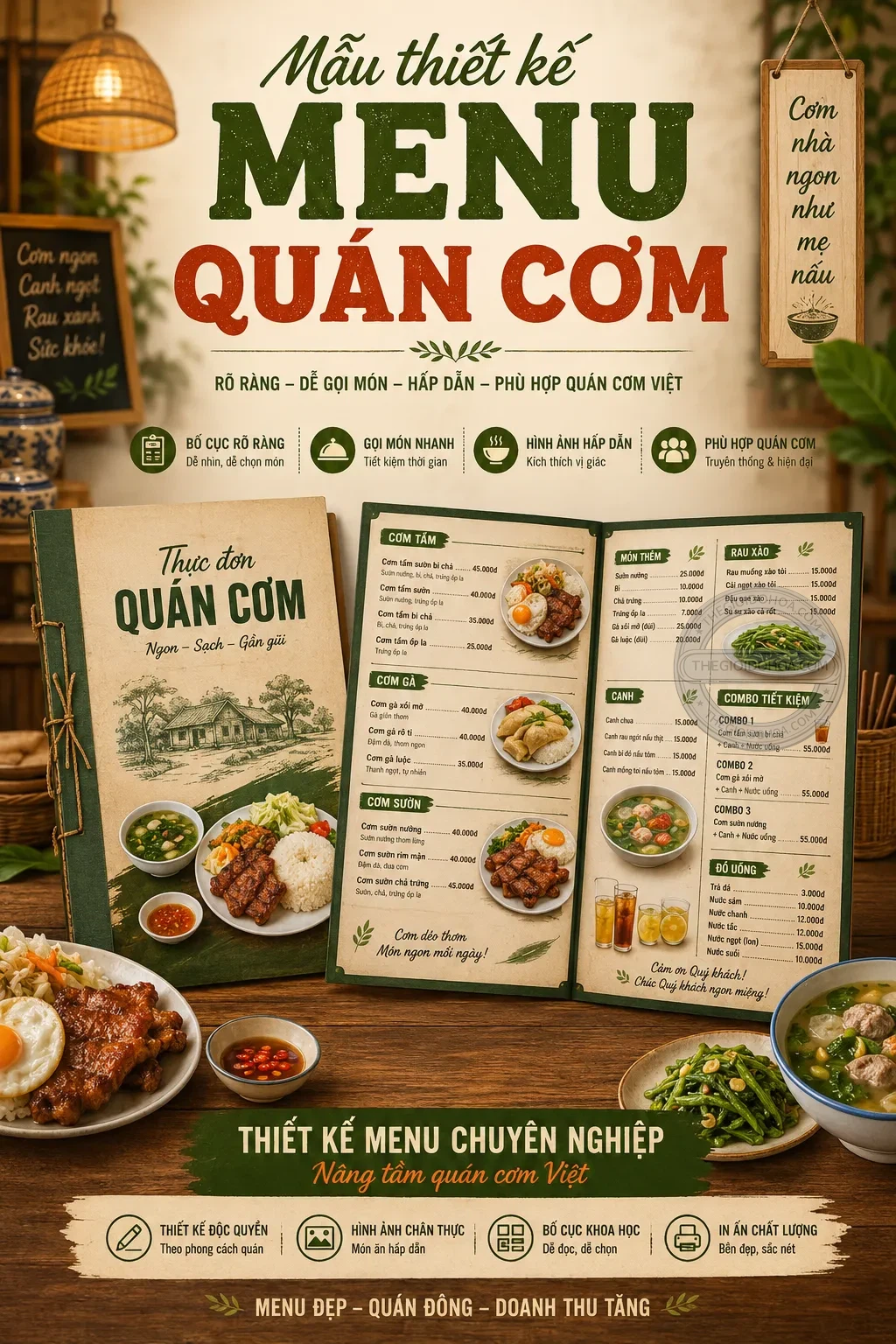 Mẫu thiet ke menu quan com