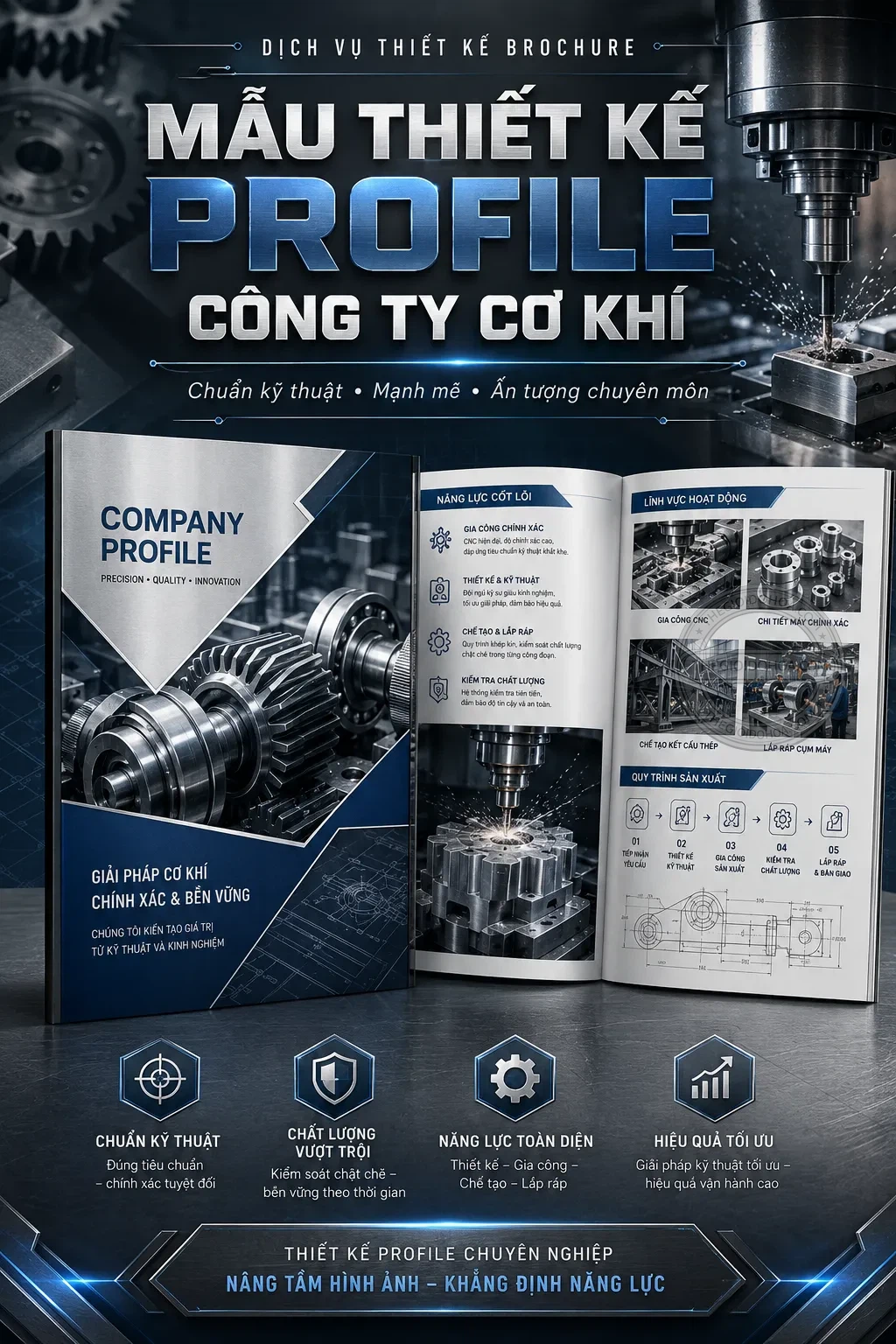Mẫu thiet ke profile công ty cổ khi