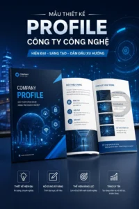Mẫu thiet ke profile công ty công nghệ