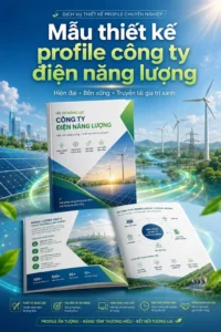 Mẫu thiet ke profile công ty diện nang luong