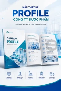 Mẫu thiet ke profile công ty duoc phẩm