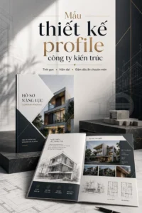 Mẫu thiet ke profile công ty kien truc