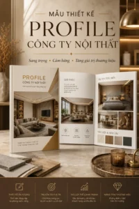 Mẫu thiet ke profile công ty noi that