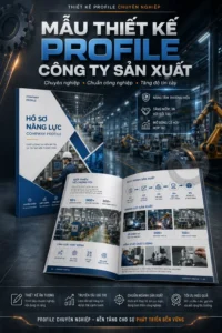 Mẫu thiet ke profile công ty sản xuat