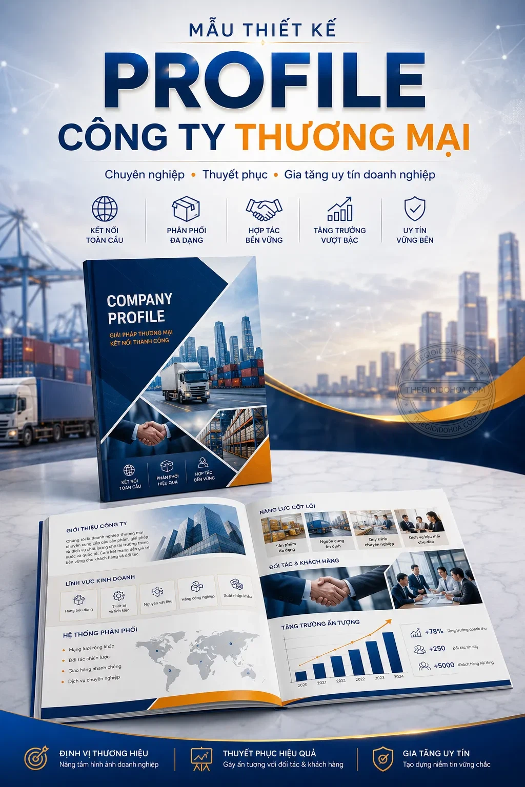 Mẫu thiet ke profile công ty thương mãi