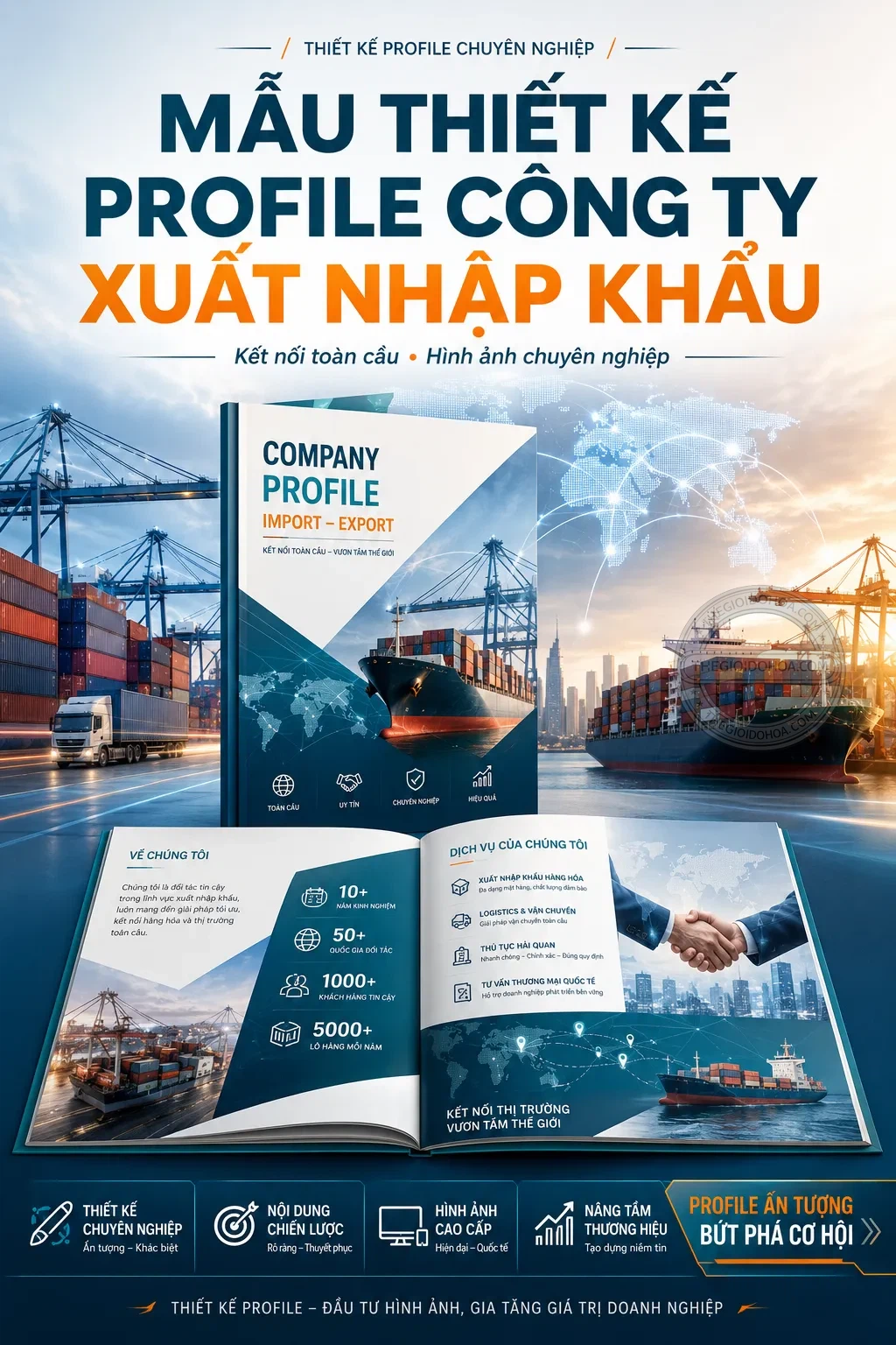 Mẫu thiet ke profile công ty xuat nhap khau