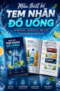 Mẫu thiet ke tem nhãn do uong