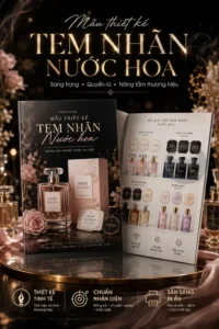Mẫu thiet ke tem nhãn nuoc hoa