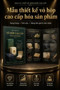 Mẫu thiet ke vo hop cao cặp hoa sản phẩm