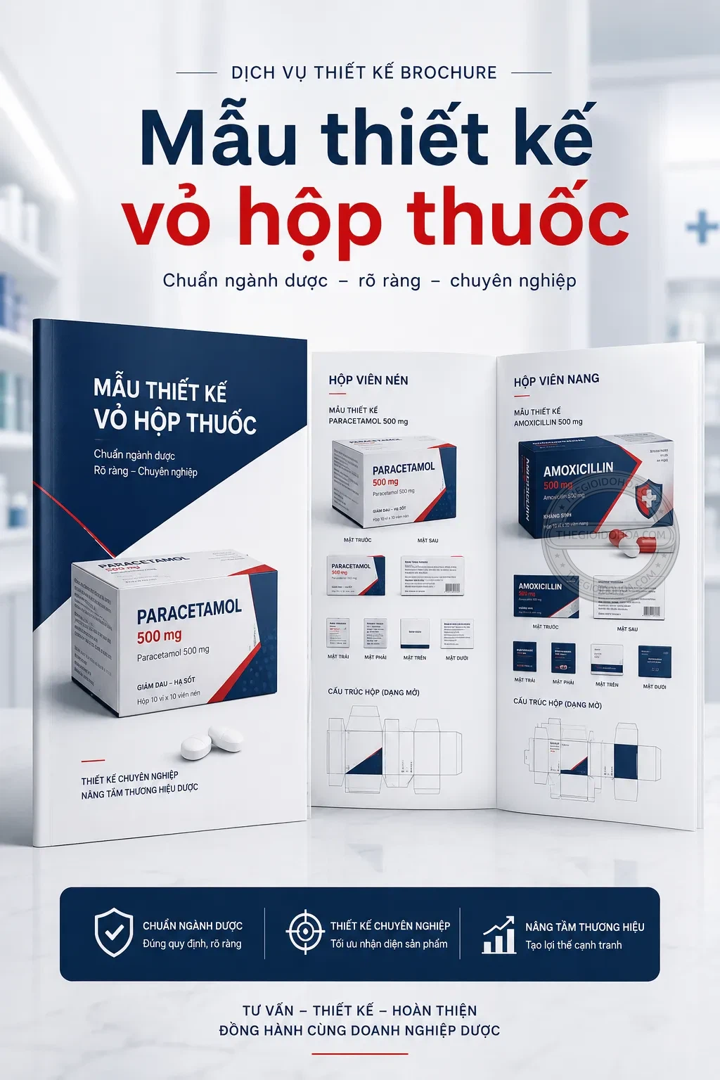 Mẫu thiet ke vo hop thuoc
